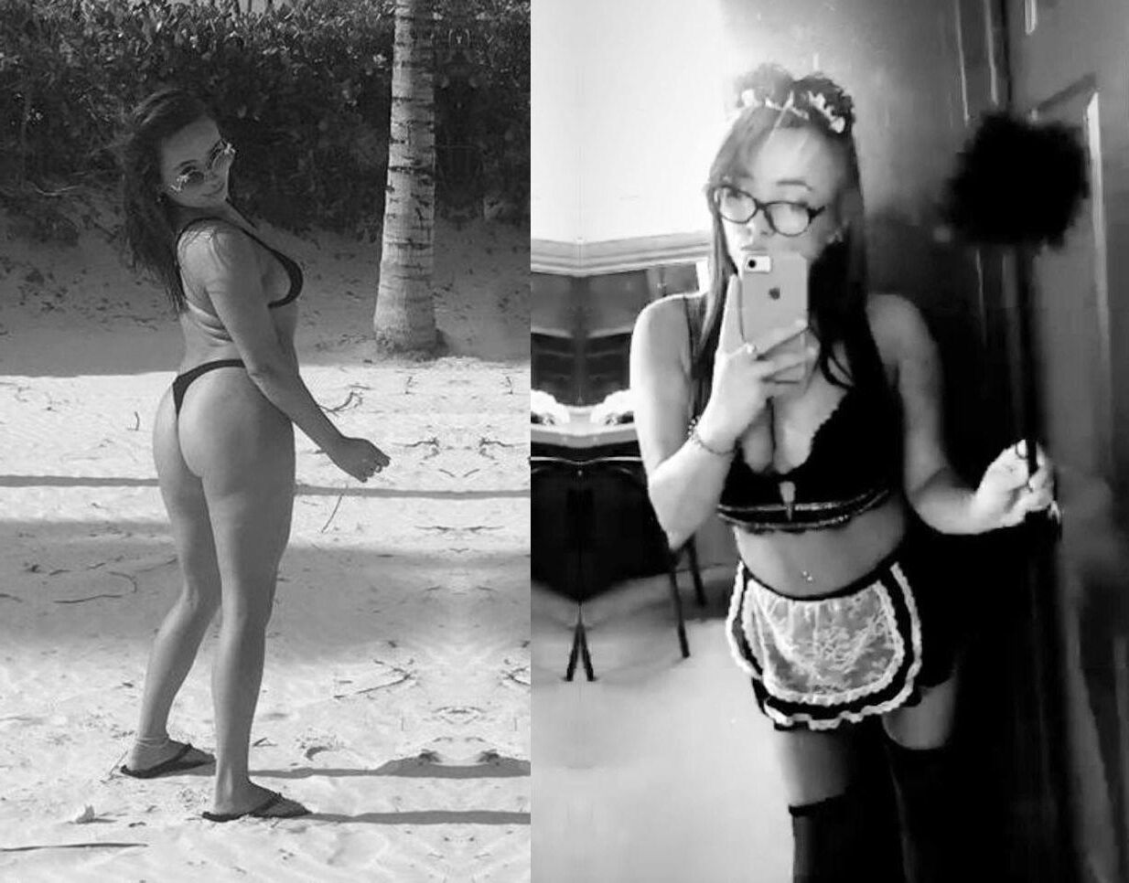 Blonde Big Tit milf enseigne les leçons de biker adolescents Jessie Bikini