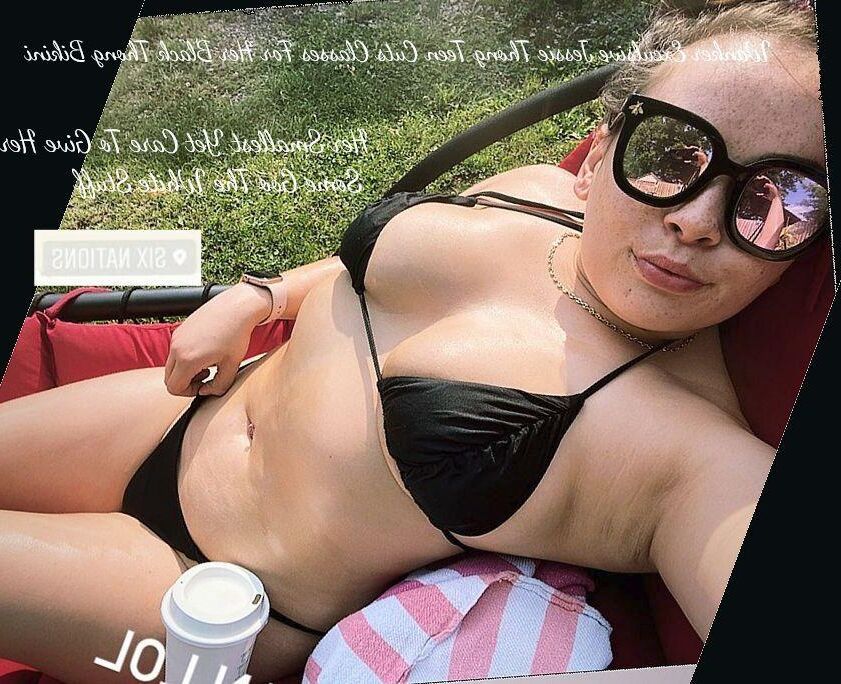 Blonde Big Tit milf enseigne les leçons de biker adolescents Jessie Bikini