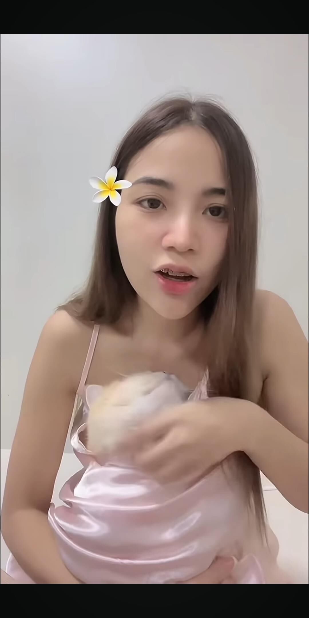 Oops nipple peeking