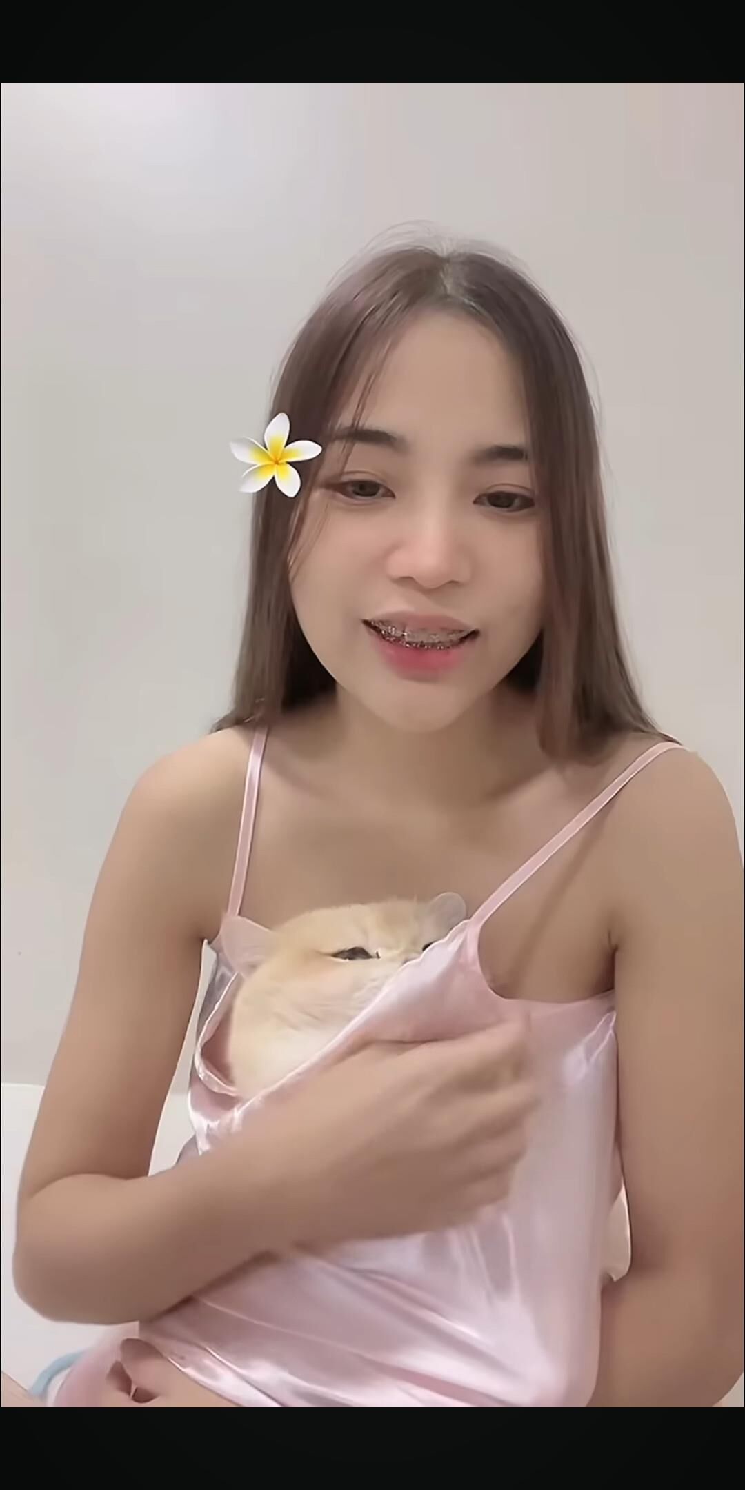 Oops nipple peeking