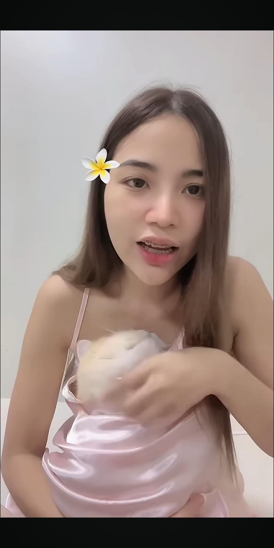 Oops nipple peeking
