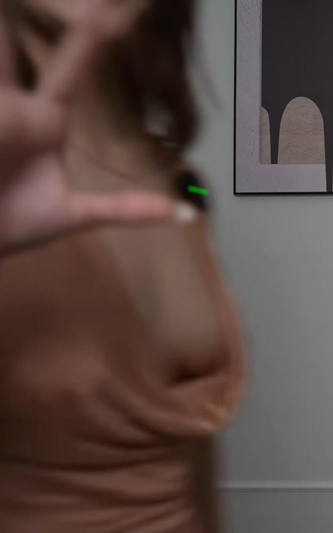 Oops her nipple