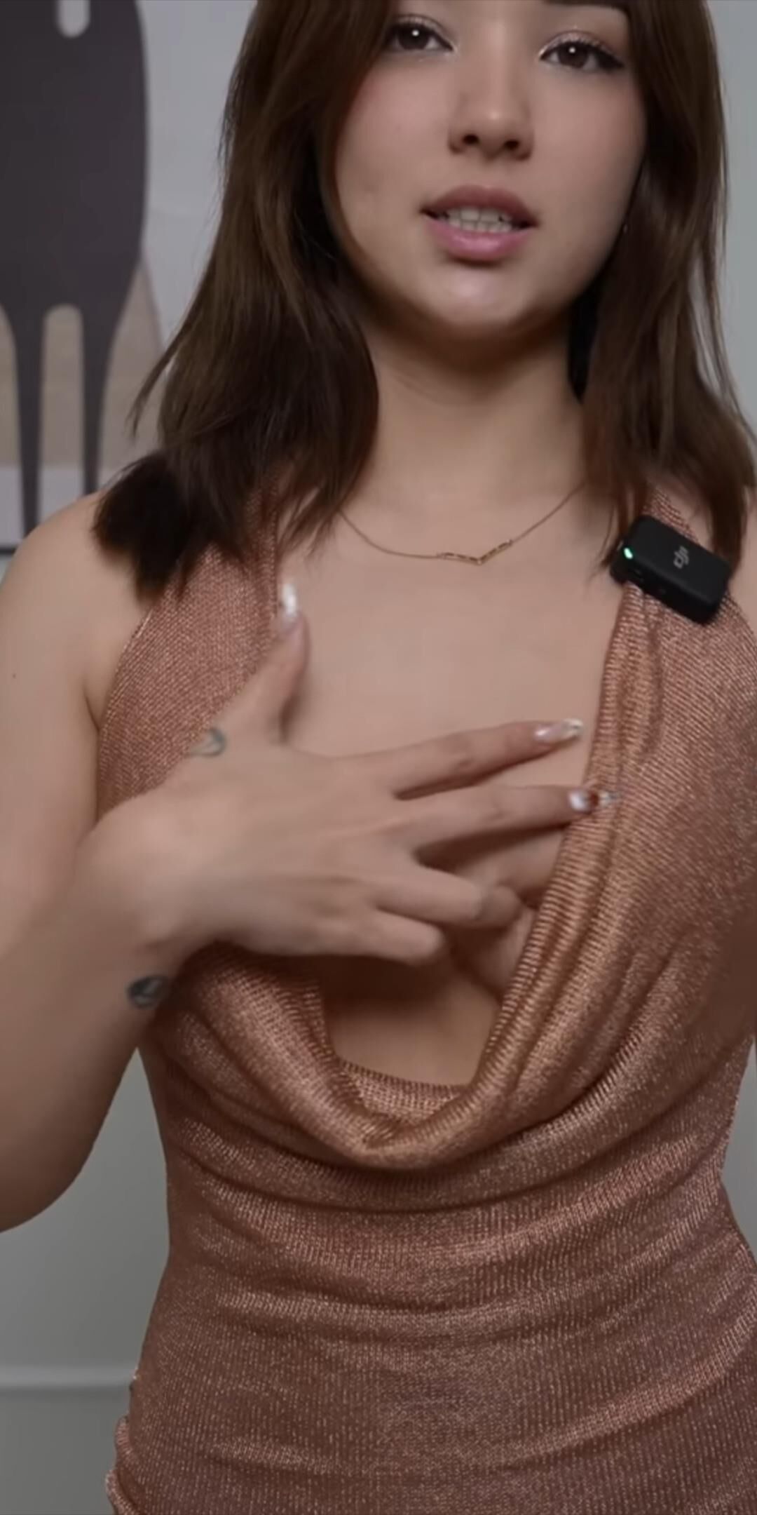 Oops her nipple