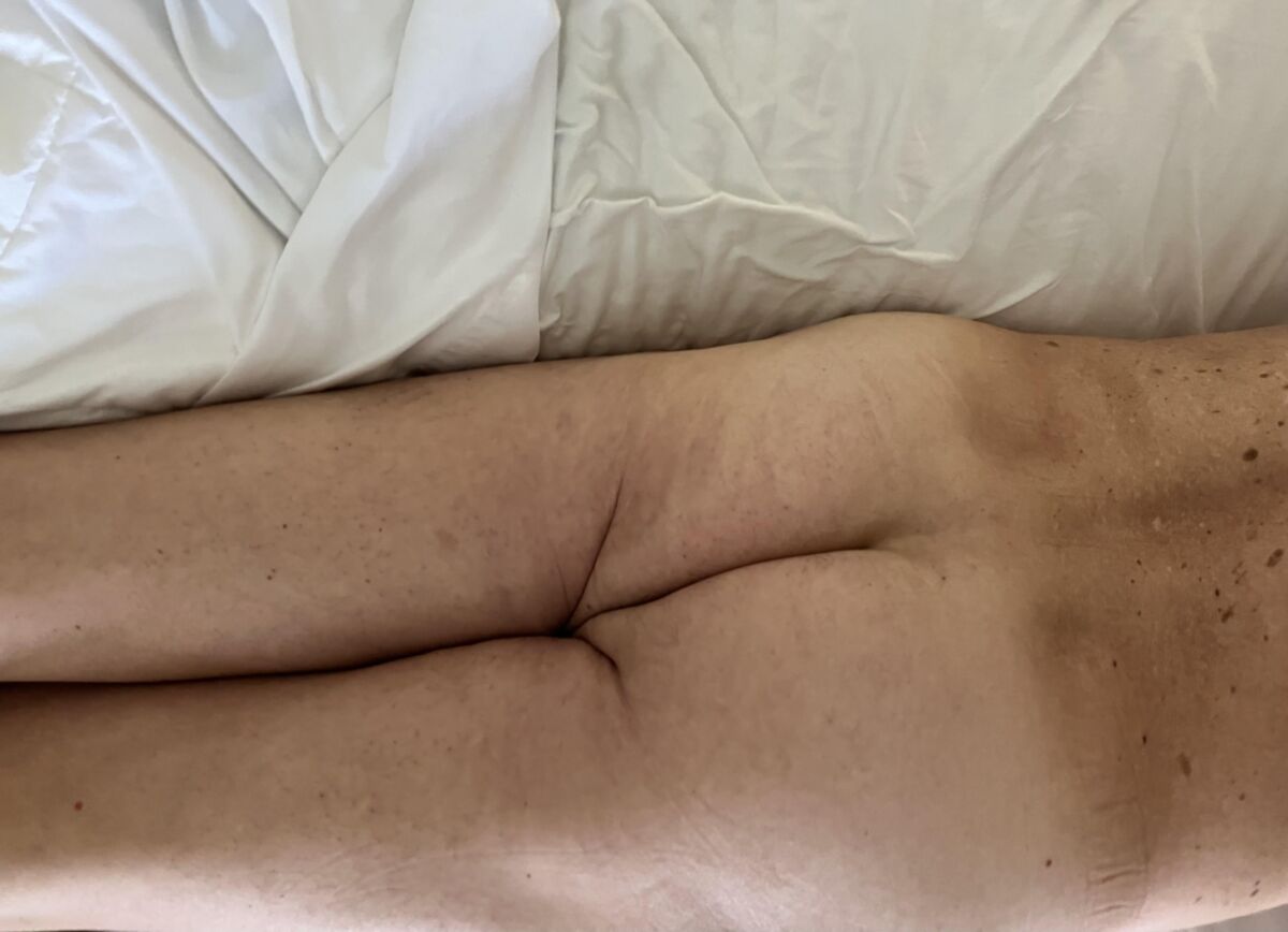 Playing with my dick and it disappeared. Plus my little butt