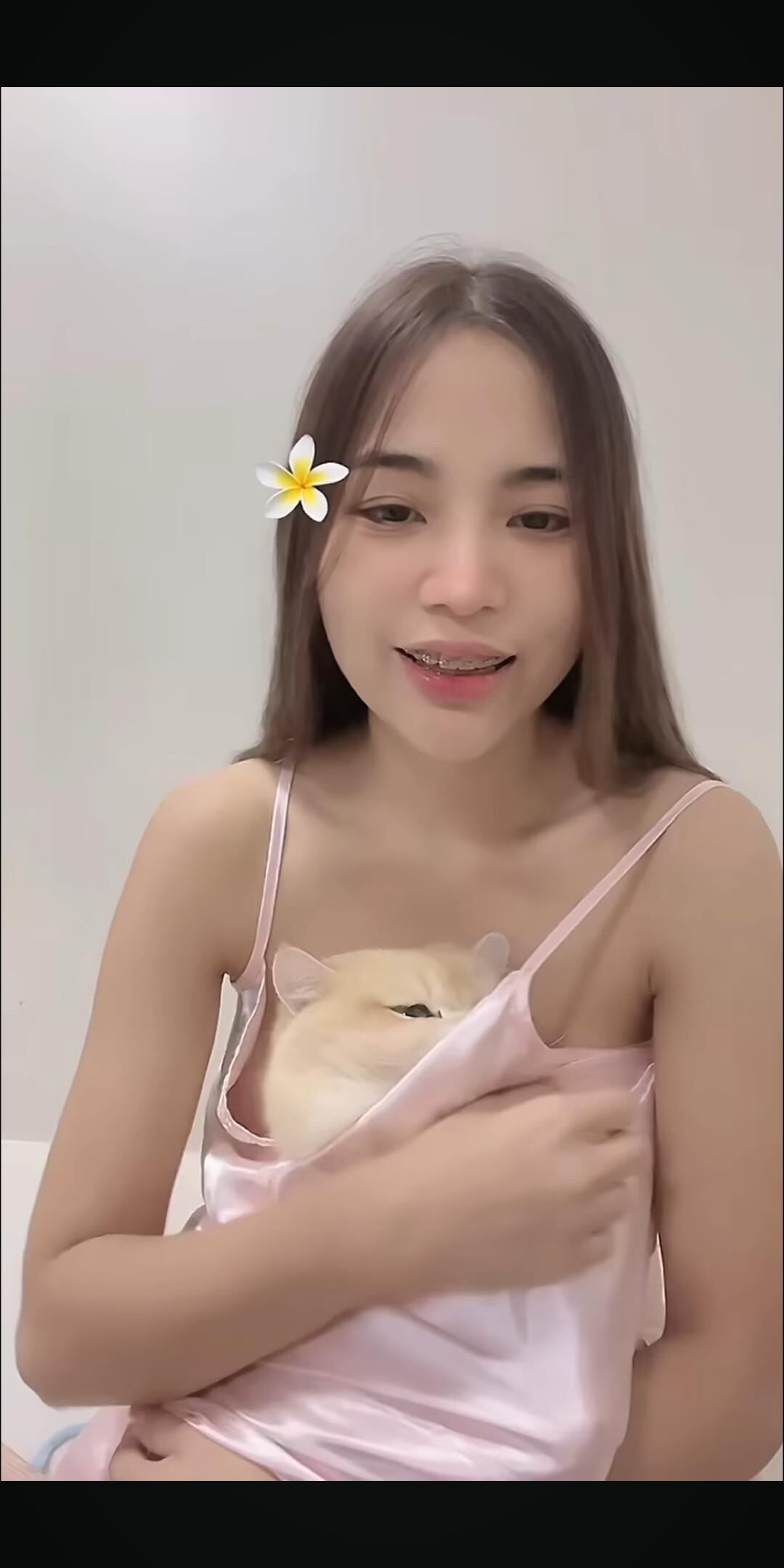 Oops nipple peeking
