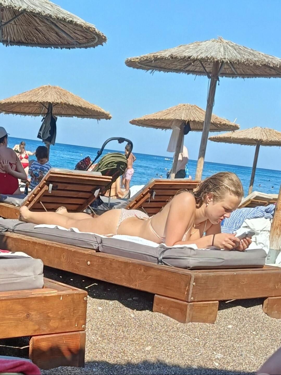 Desafortunadamente no hay desnudos, pero estoy seguro de que quiere ser famosa