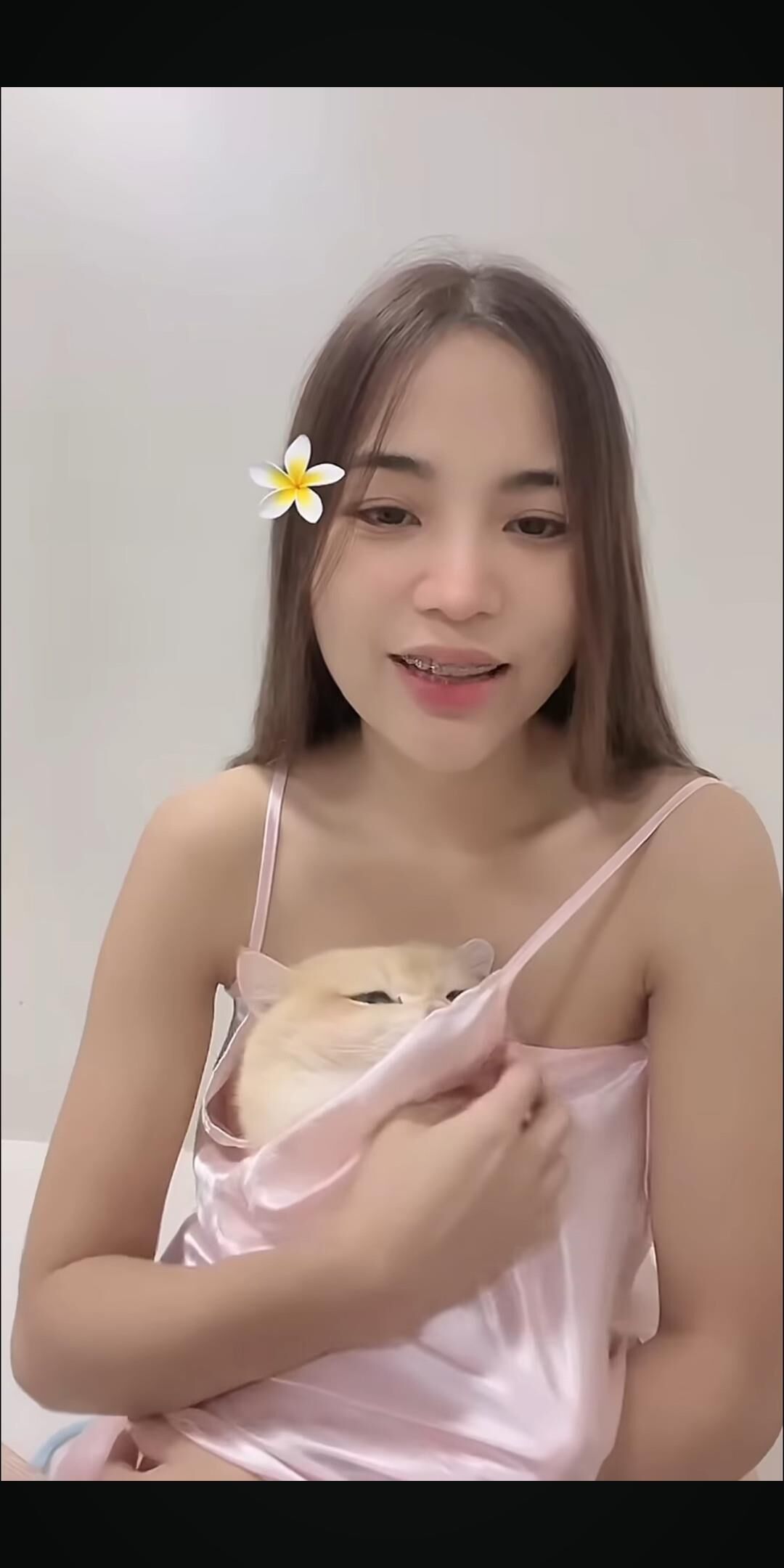 Oops nipple peeking