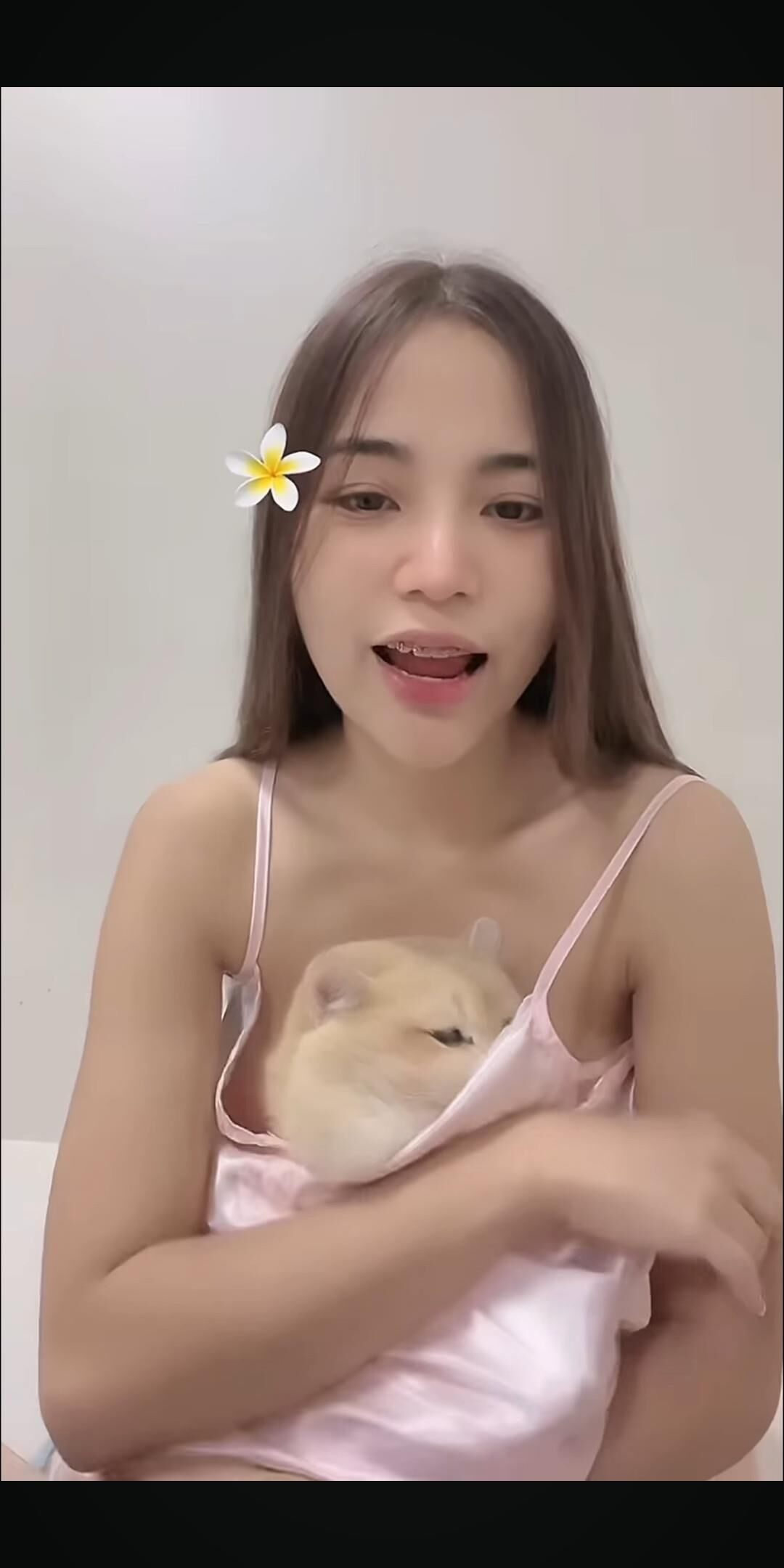 Oops nipple peeking