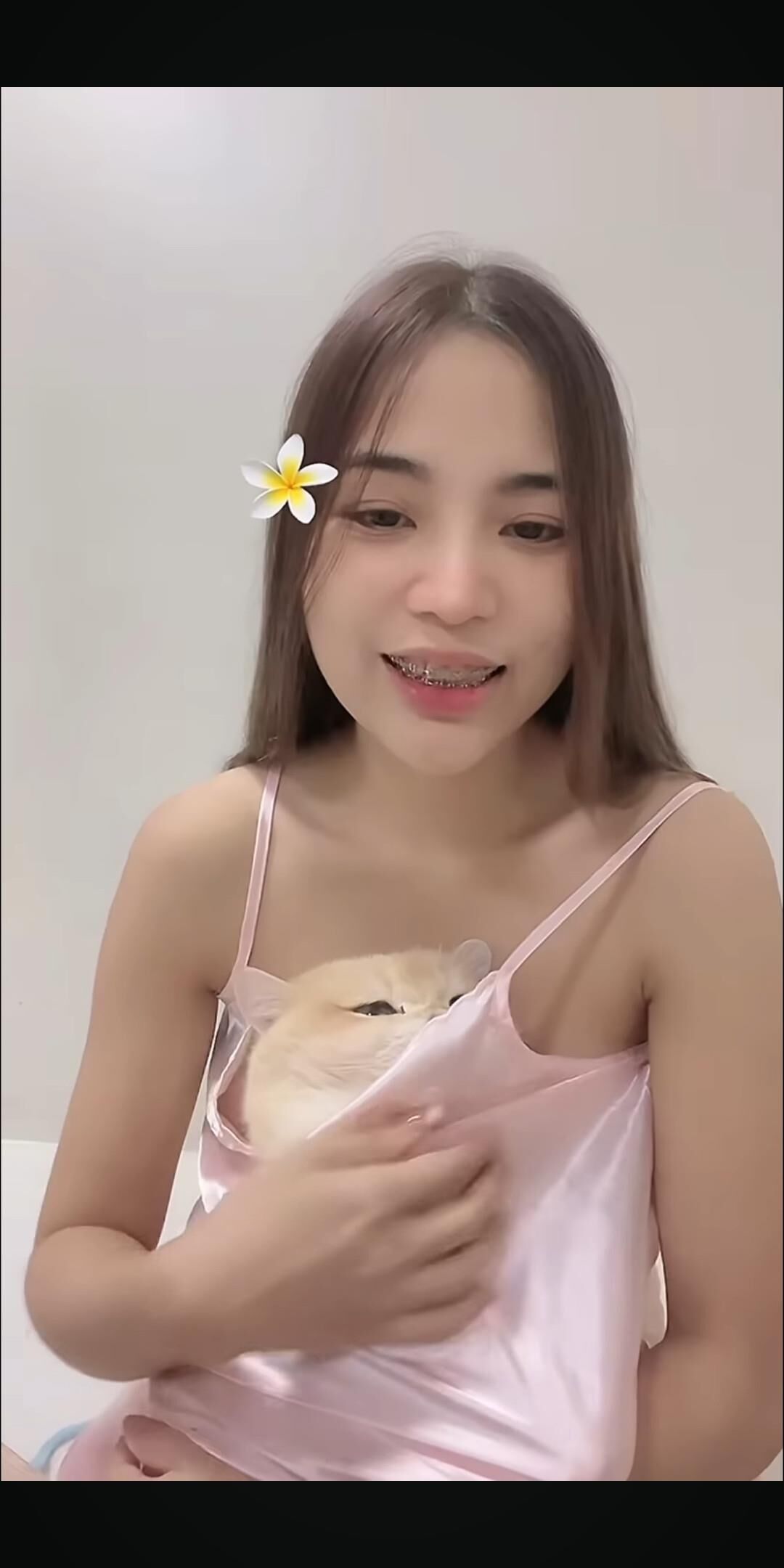 Oops nipple peeking
