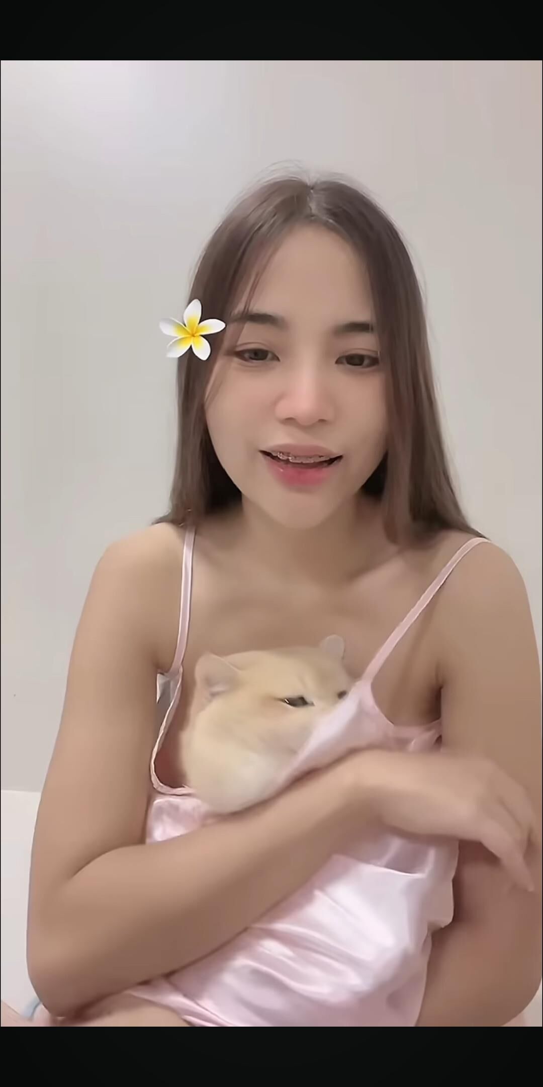 Oops nipple peeking