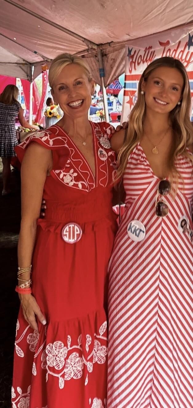Mom and her best.