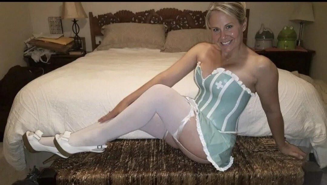 Mature blonde