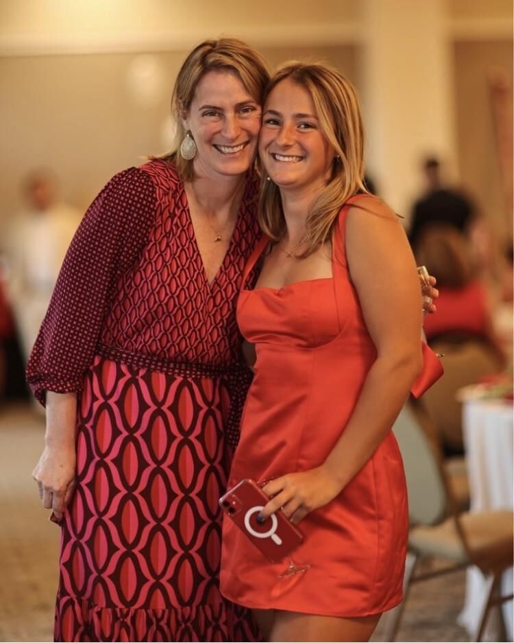 Mom and her best.