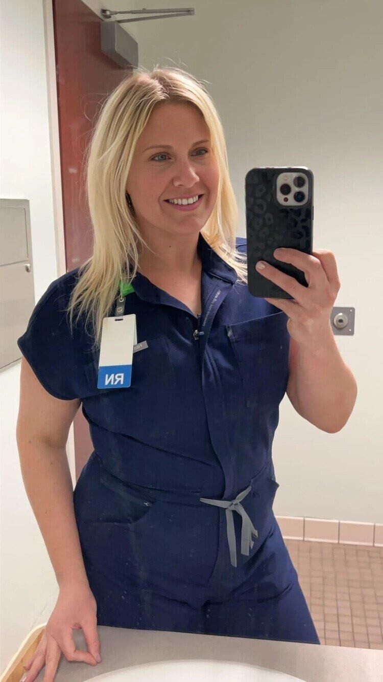 Mature blonde