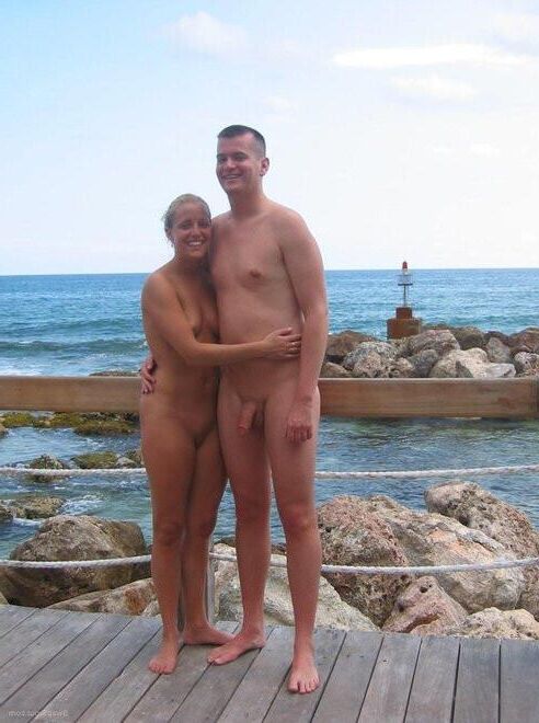 Nudist couple