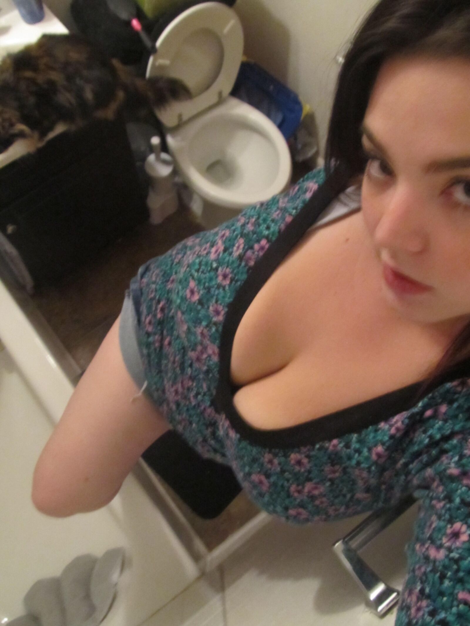 Mix Amateur Nipple Tits Flashing Cleavage Downblouse 