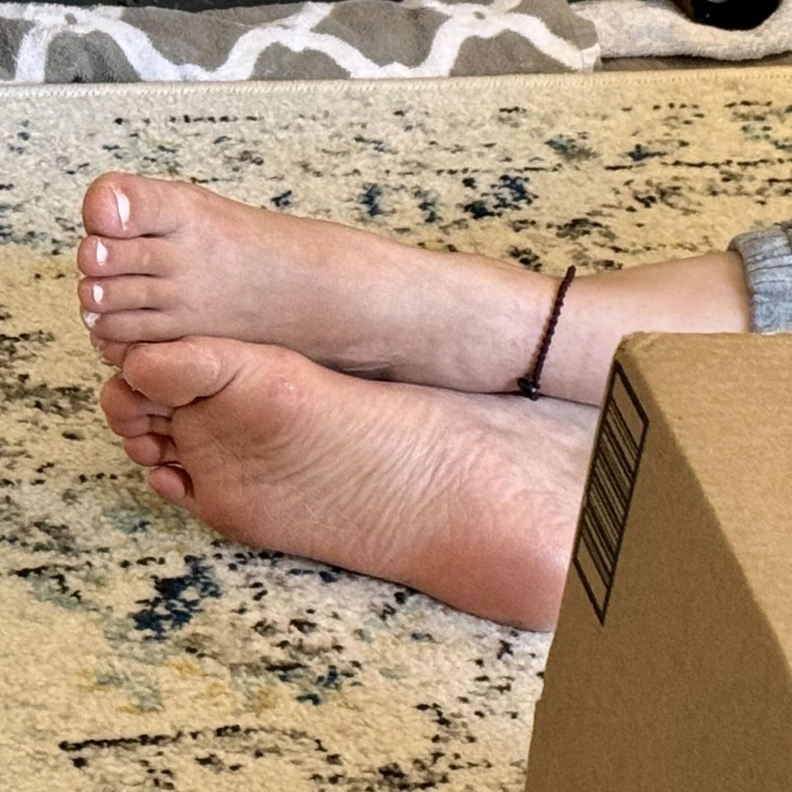 Wifes best friends feet and toes for tribute and comment 