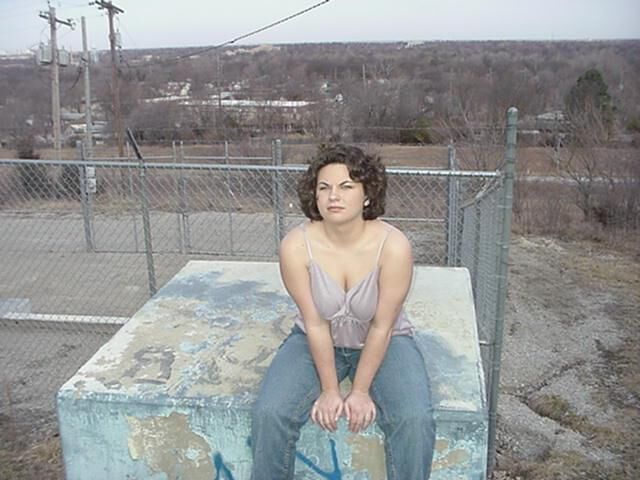 Outside having fun