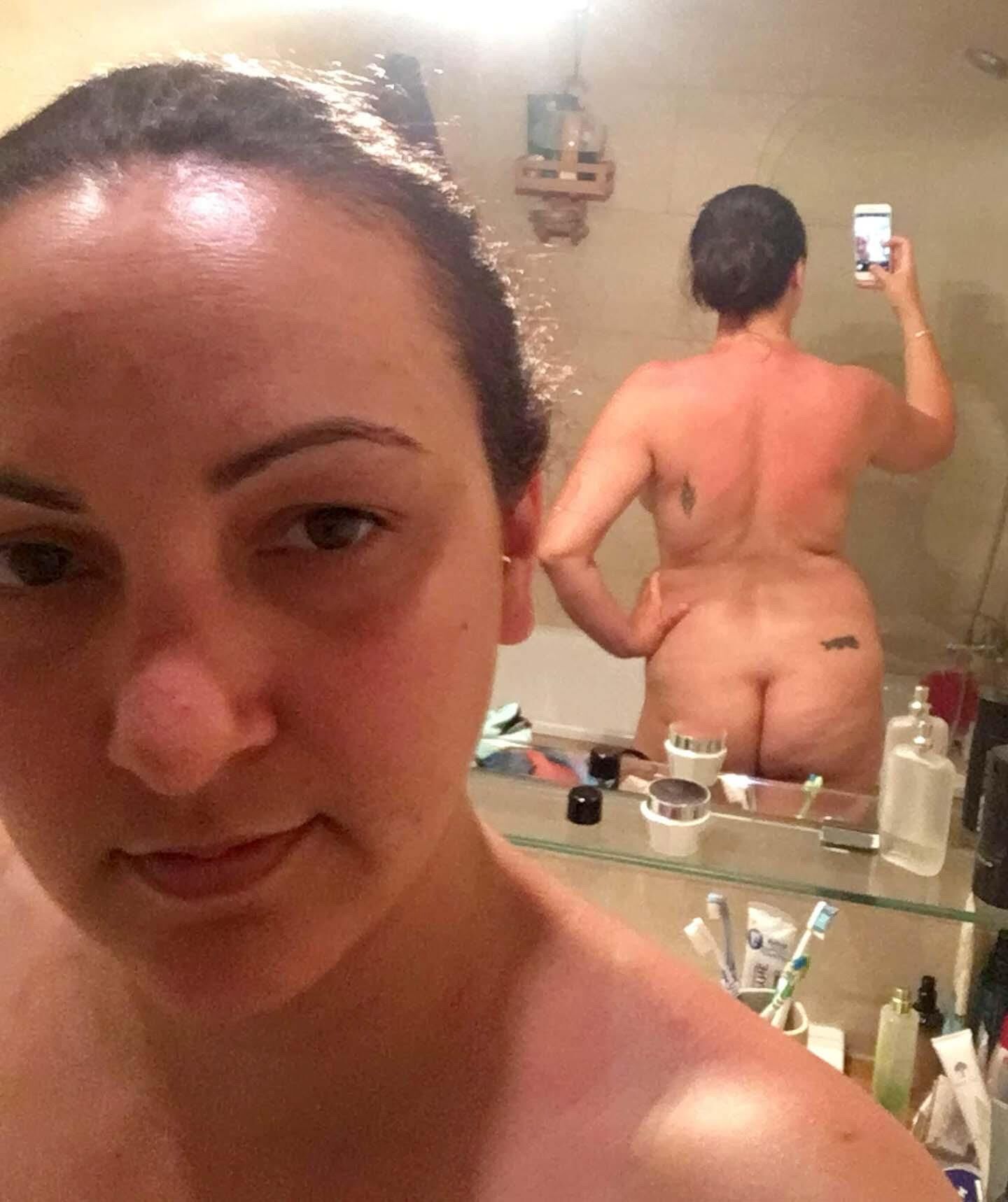 Selfies on holiday