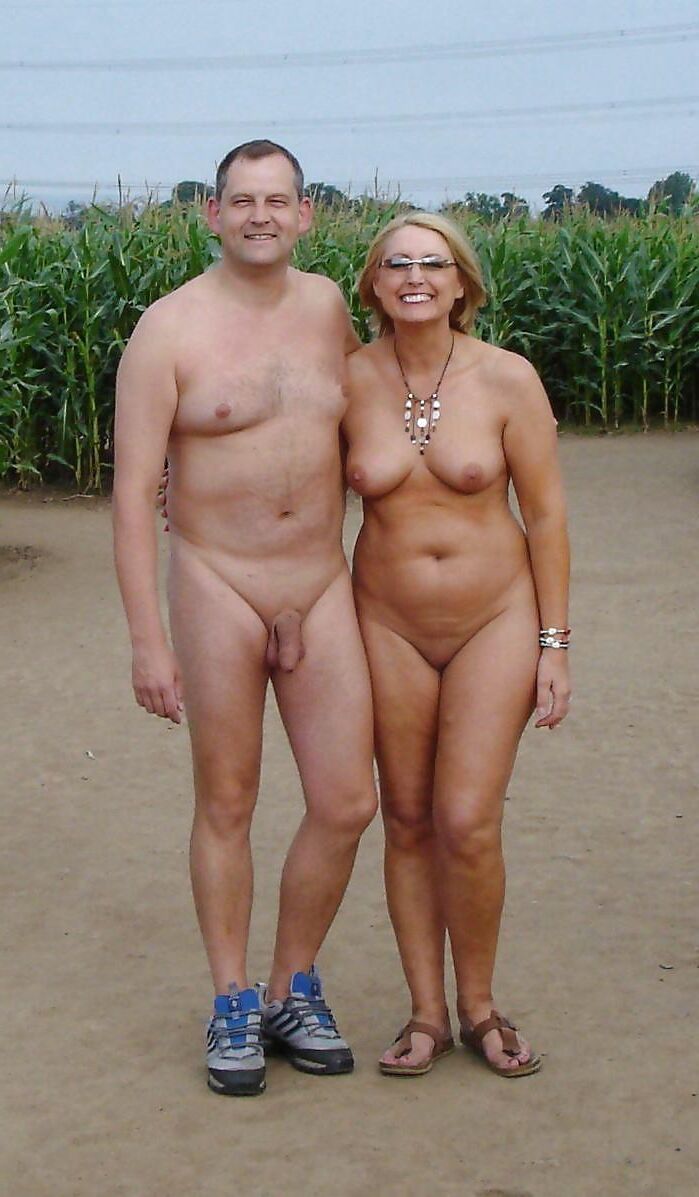 Nudist couple