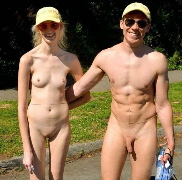 Nudist couple