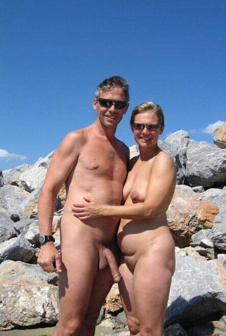 Nudist couple