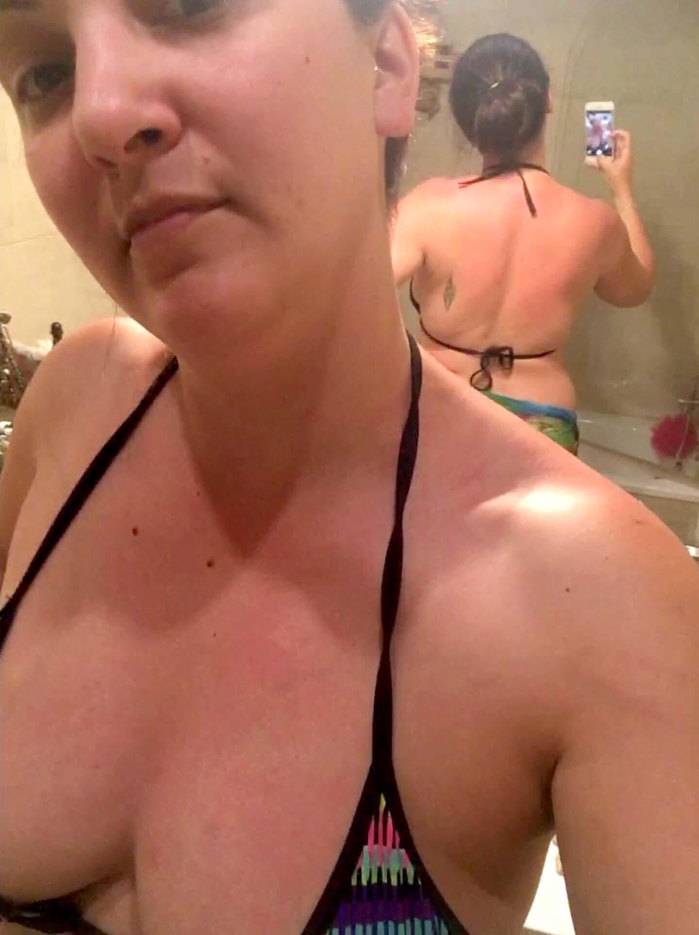 Selfies on holiday