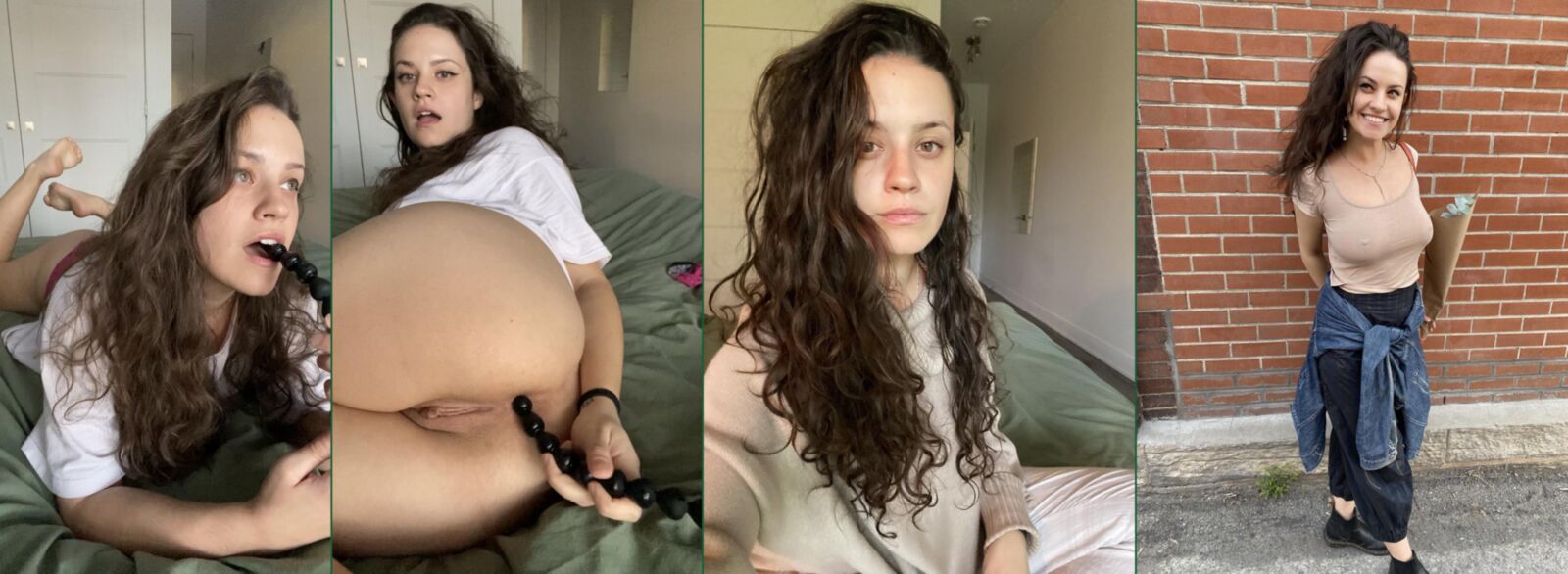 Avant / après un gode amateur