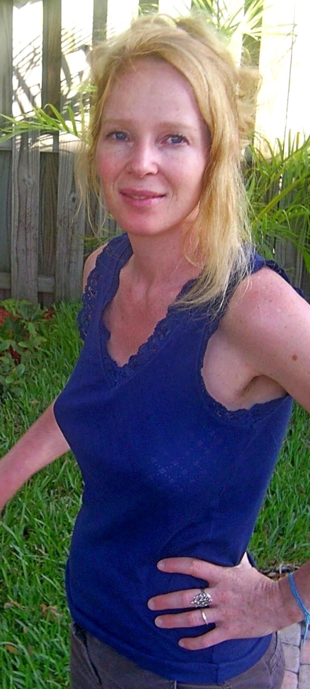 Blonde Frau oder Schlampe