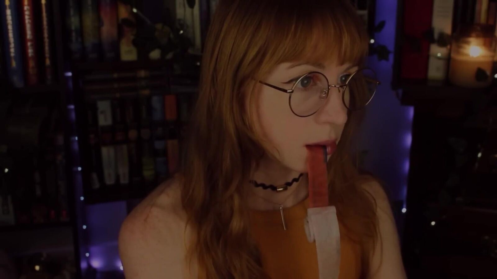 Immer leicht schläfrig sexy Ingwer Flüstern Königin