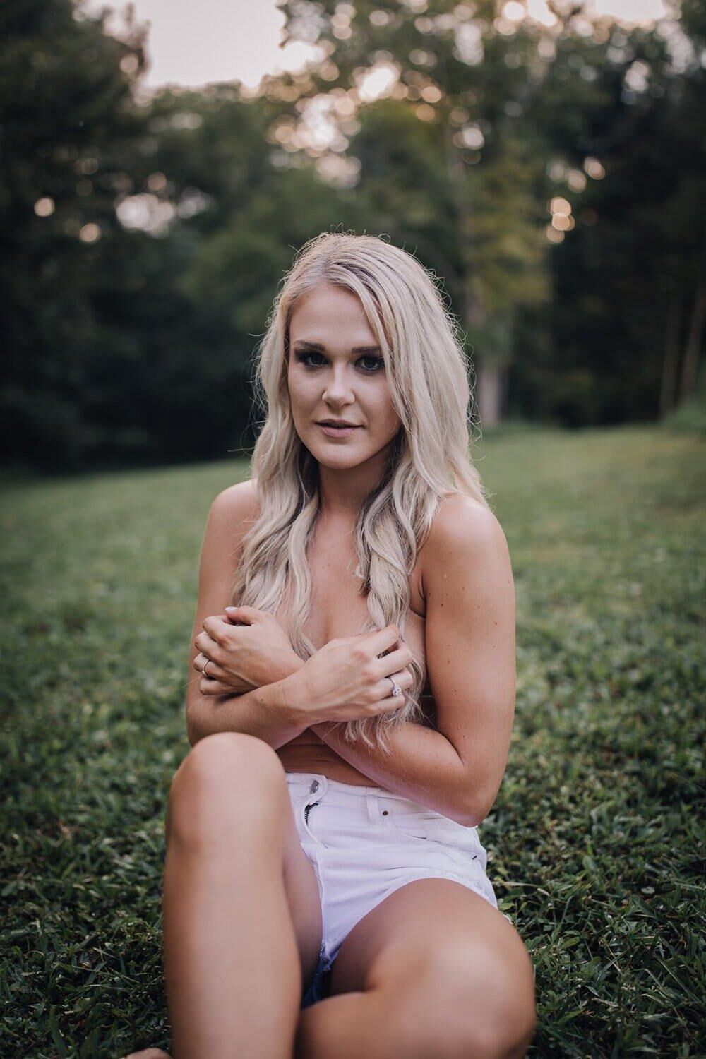 Topless in Denim 