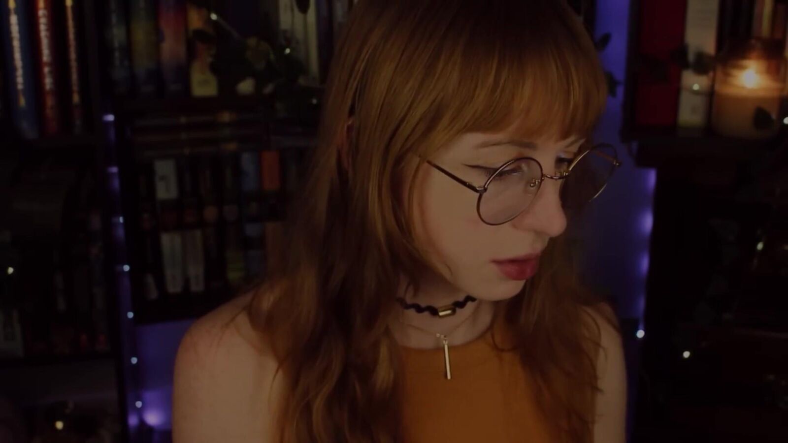 Immer leicht schläfrig sexy Ingwer Flüstern Königin