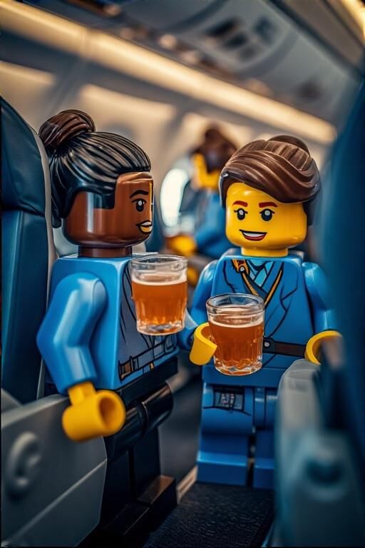 Lego NSFW Imagined set: "Layover!"
