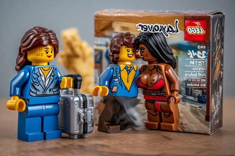 Lego NSFW Imagined set: "Layover!"