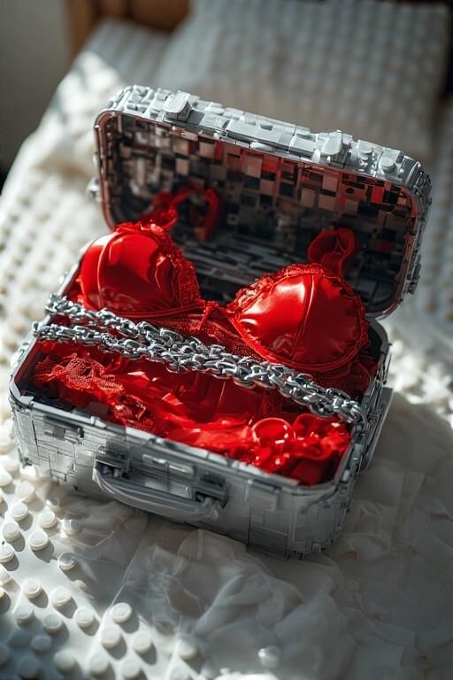 Lego NSFW Imagined set: "Layover!"