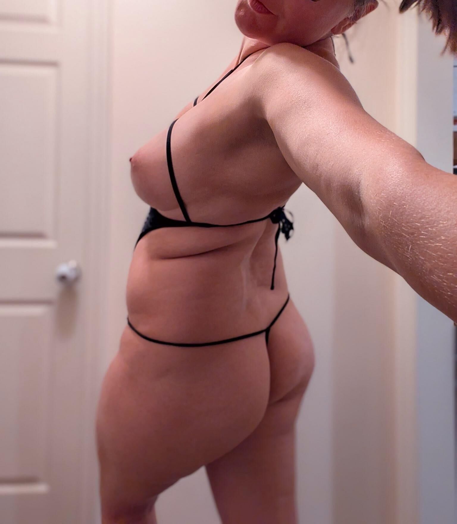 Wifey posing in some of her favorite outfits