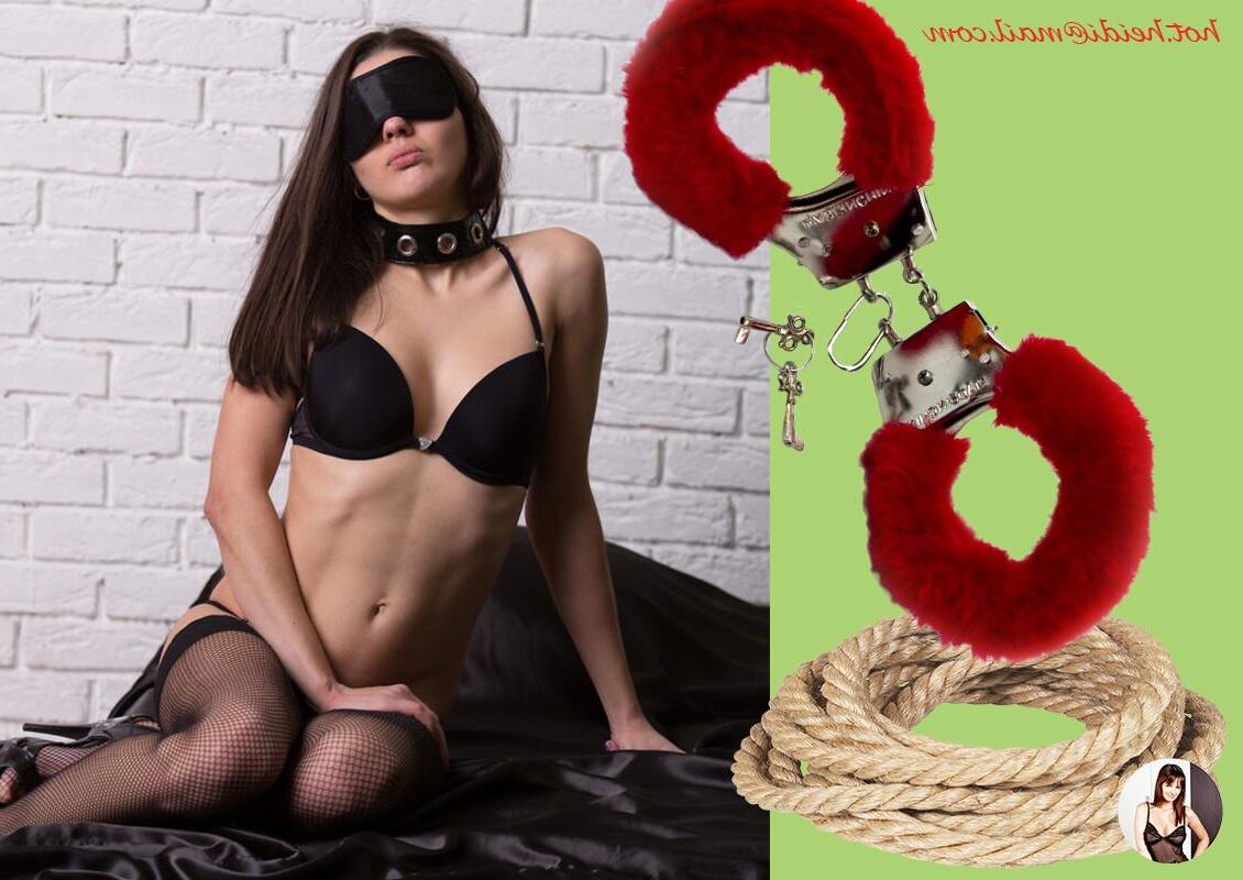 Attaché les yeux bandés