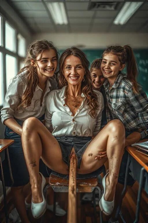 La collection d'IA la plus sale mûrit, adolescents, chutières détruites