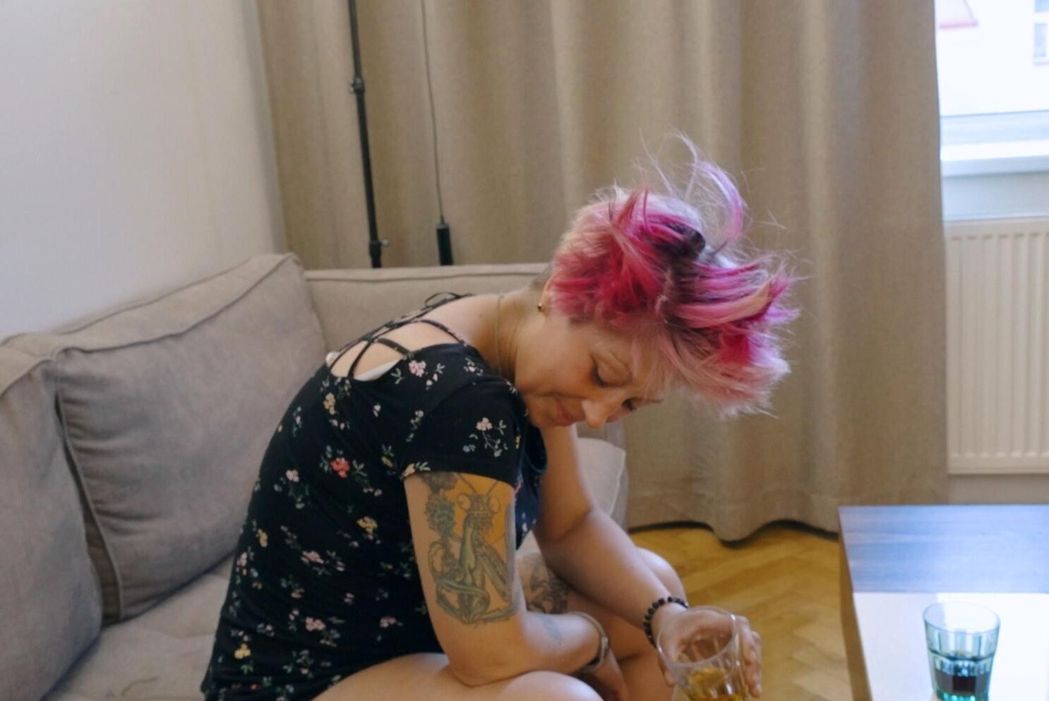 La femme ivre de Roman