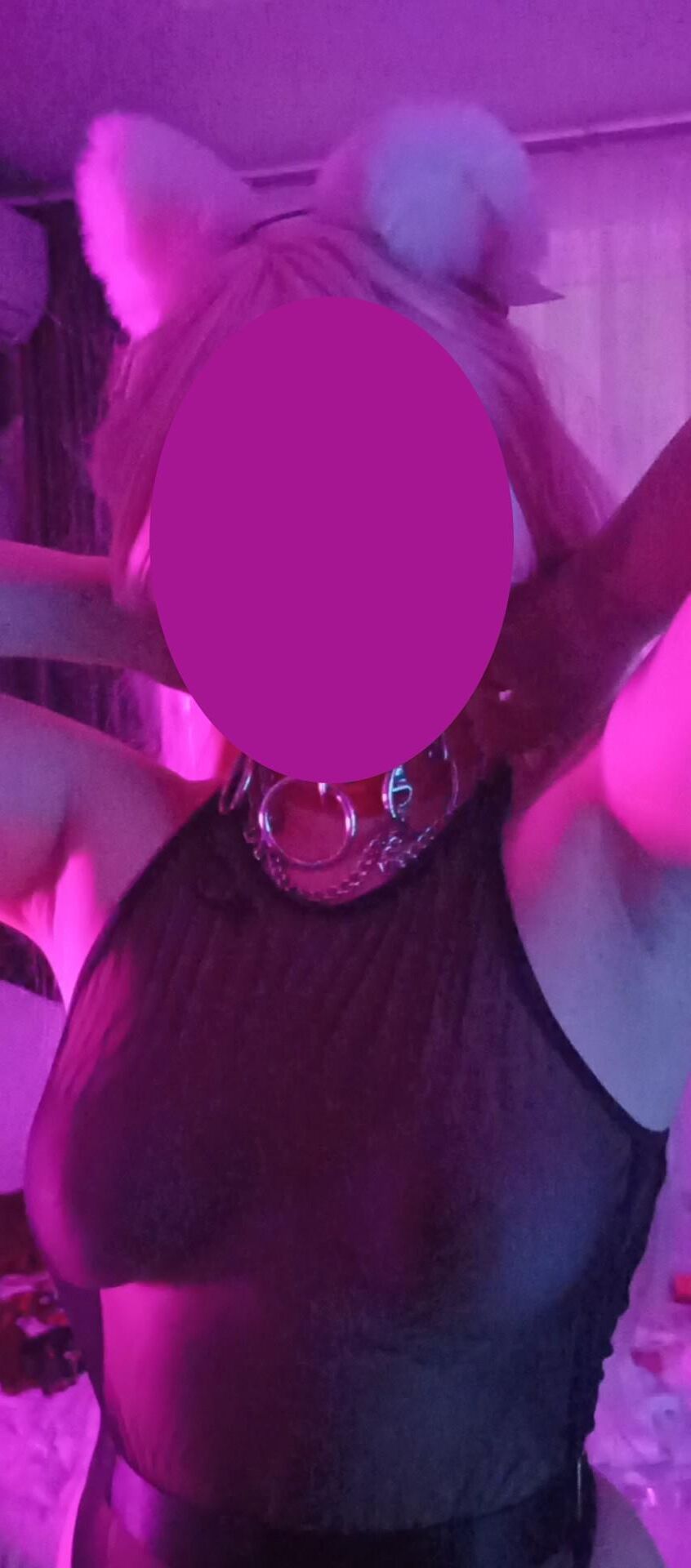 Femboy -Sitzung mit Herrin / Wachs Play / Anal Play / Kragen