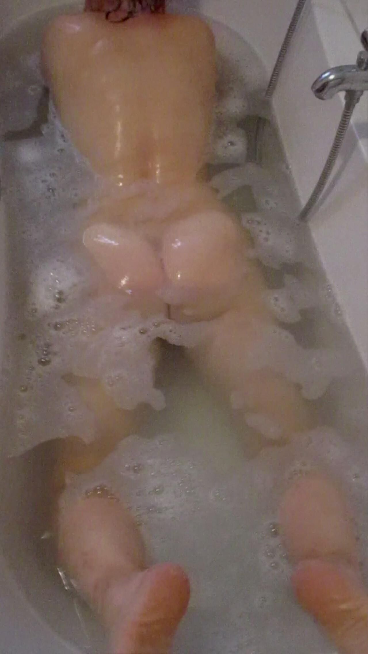 気付いていないシャワー
