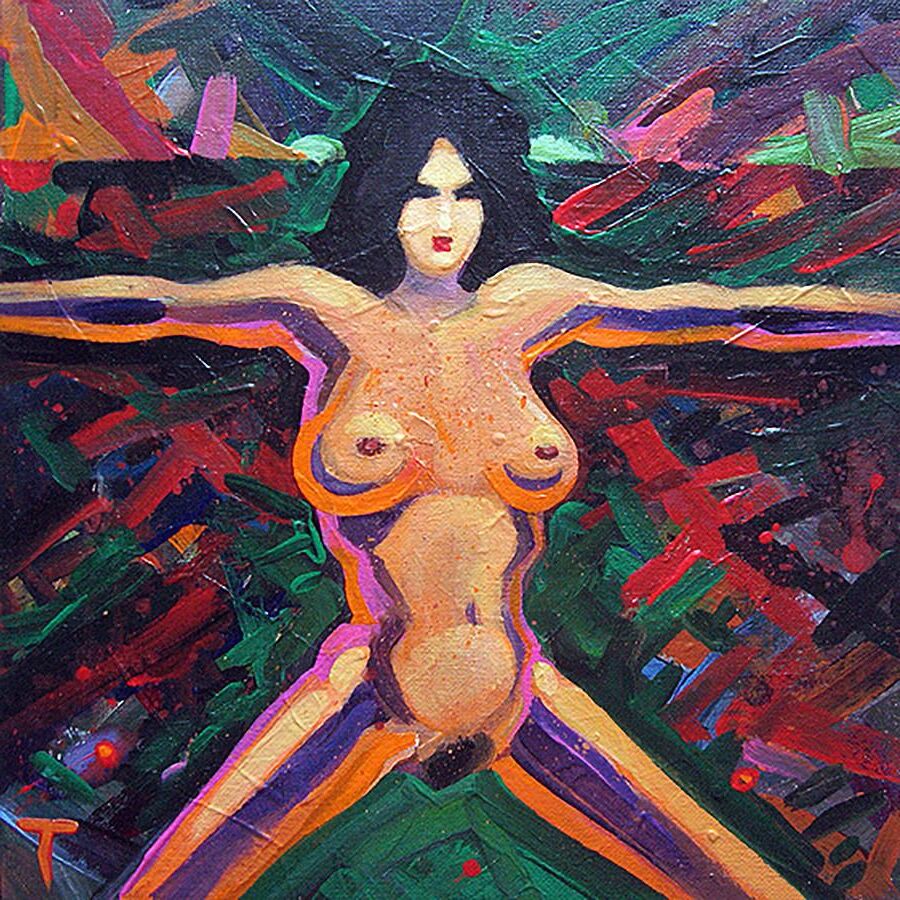 Obra de arte desnuda