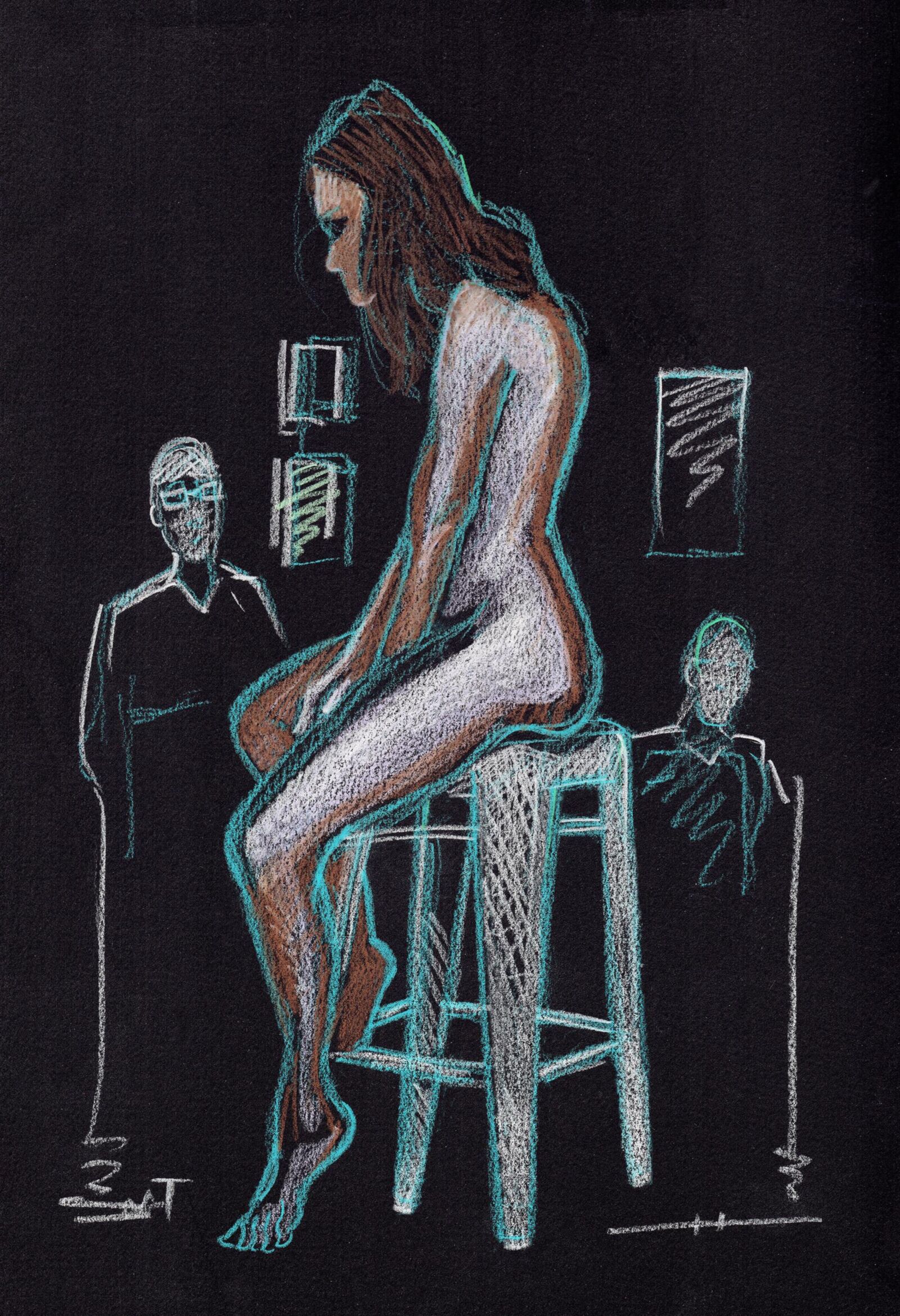 Obra de arte desnuda