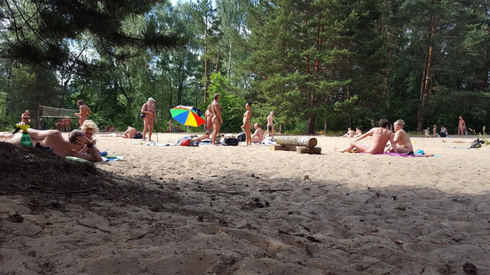 Nudistas de Moscú