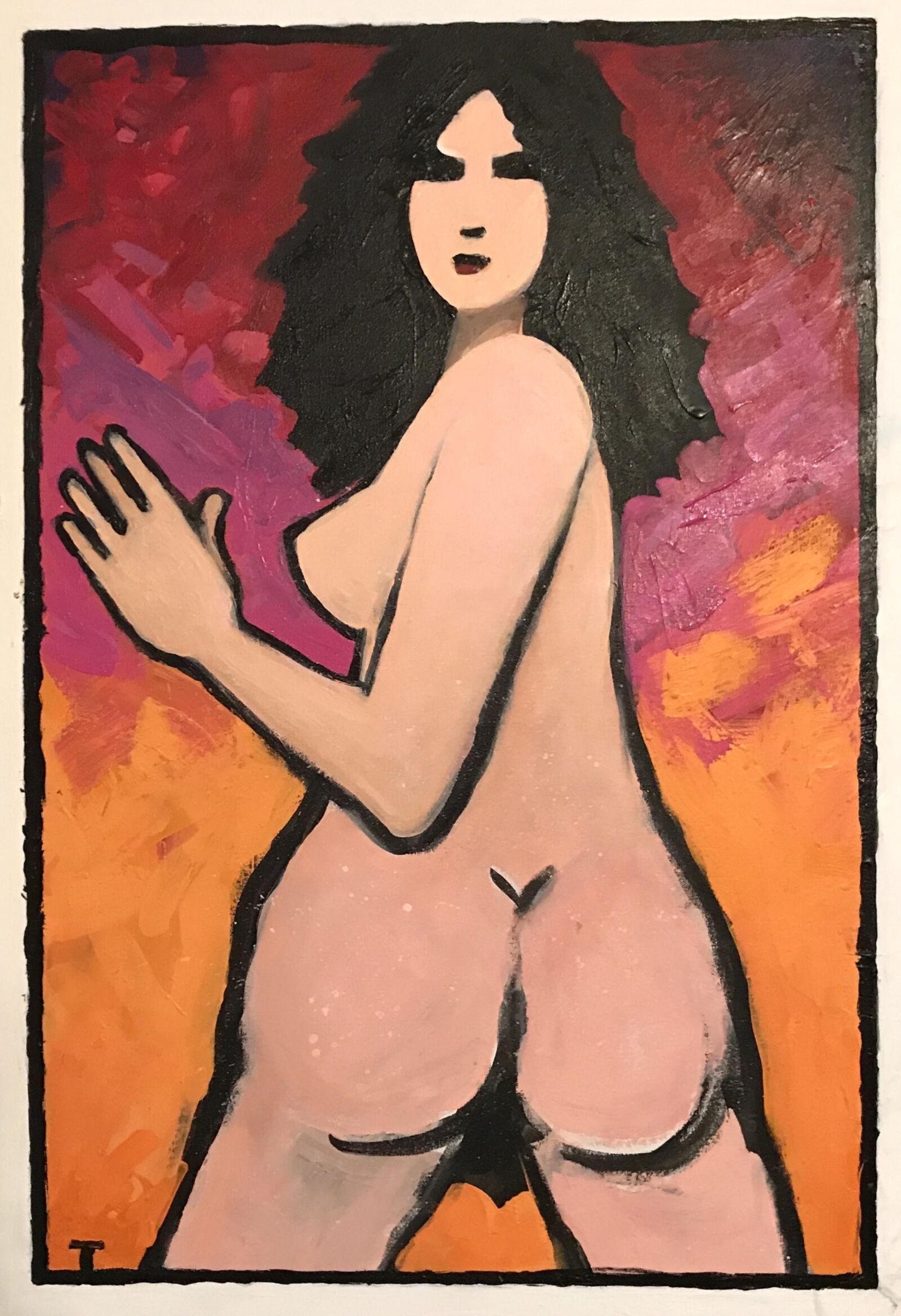 Obra de arte desnuda