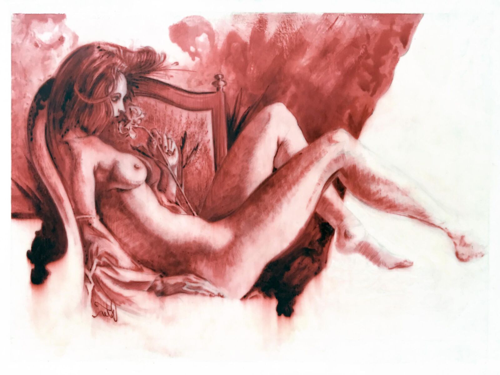 Obra de arte desnuda
