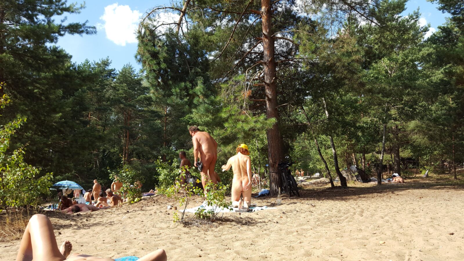 Nudistas de Moscú