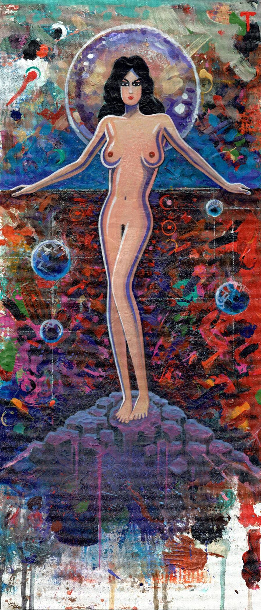 Obra de arte desnuda