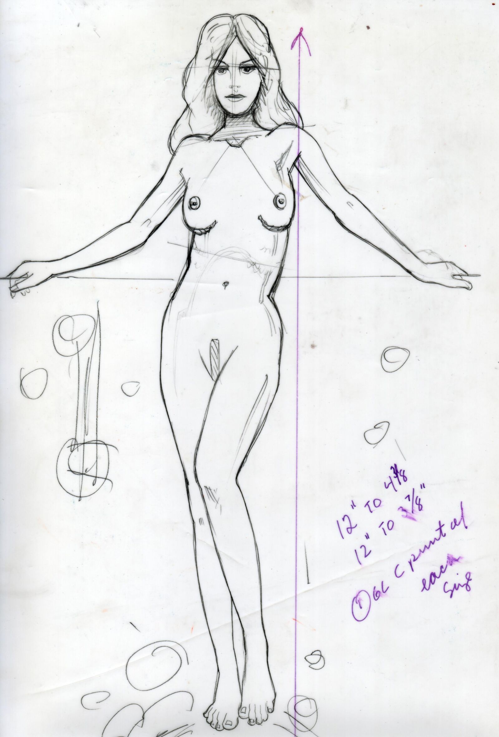 Obra de arte desnuda