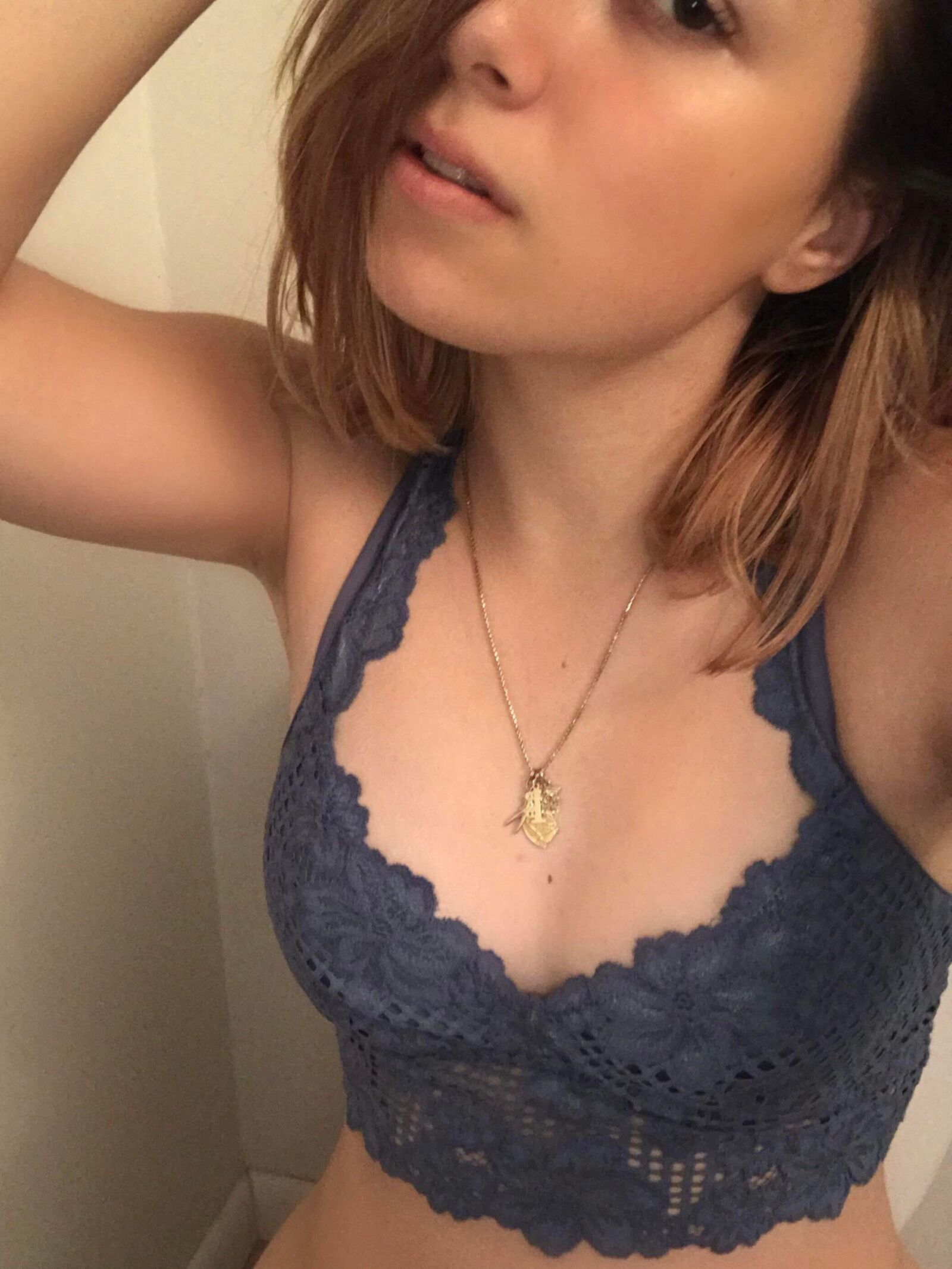 Sexy brunette teen selfies